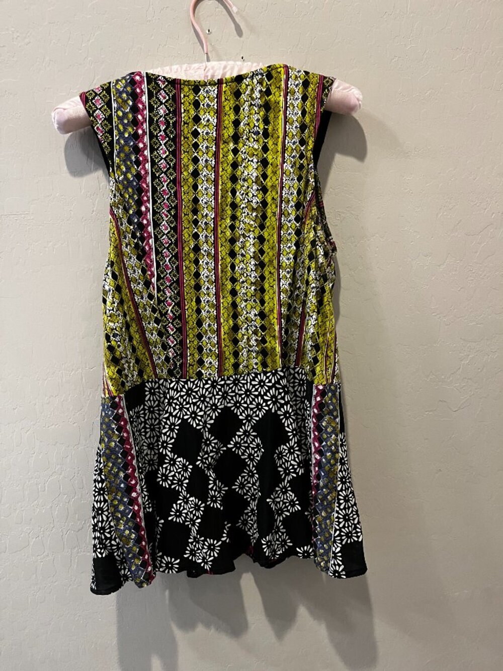 Anthropologie Meadow Rue Sleeveless Peplum Tank Top Size Small - Picture 5 of 5